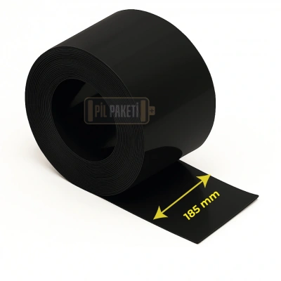 Batarya Yalıtım Makaronu - 185 mm - Siyah
