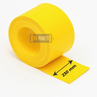 Batarya Yalıtım Makaronu - 230 mm - Sarı