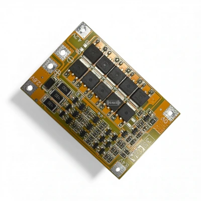 Creatall - Lityum İyon Bms - 3S 40A -Balanslı - Pilpaketi Sarısı