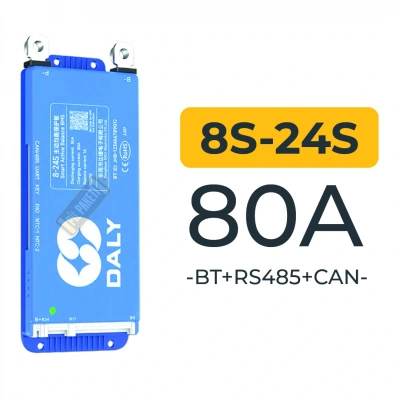 Daly Smart Bms - 8s-24s 80a - BT - CAN - RS485