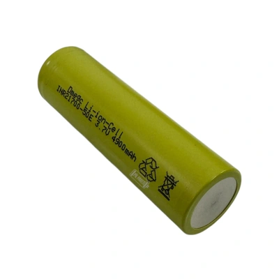 Dmegc - Şarjlı Pil - Lityum İyon - 3.7v 5000mAh - 21700 Boy - 3c - Başsız