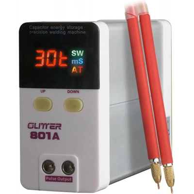 Pil Punta Kaynak Makinesi - Glitter - 801A