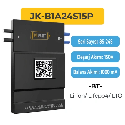 JK Smart Bms - 8s-24s 150a - 1a - JK-B1A24S15P
