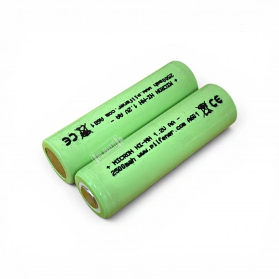 Micron - AA Boy 1.2 Volt 2500 mAh Ni-Mh Şarjlı Pil - Başsız