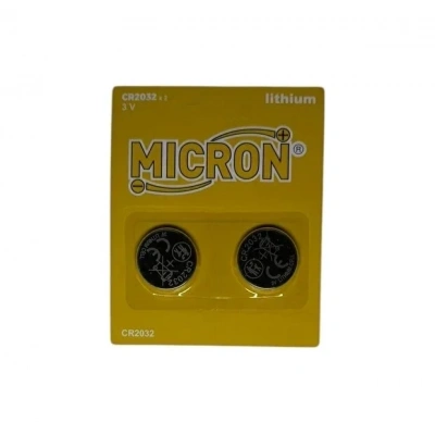 Micron CR2032 Pil - 2li Paket