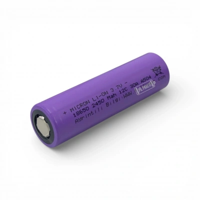 Micron - Lityum İyon Pil - 3.7 Volt - 2450 mAh -12c