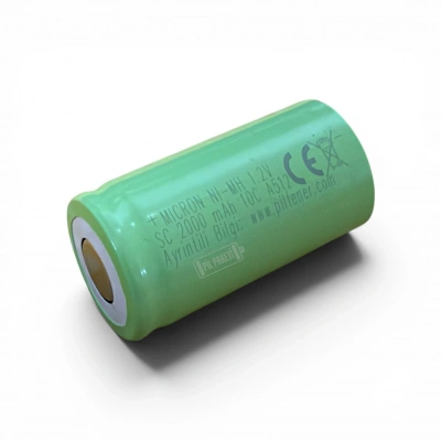Micron - SC Boy 1.2V 2000 MAH 10C Şarjlı Ni-CD Pil
