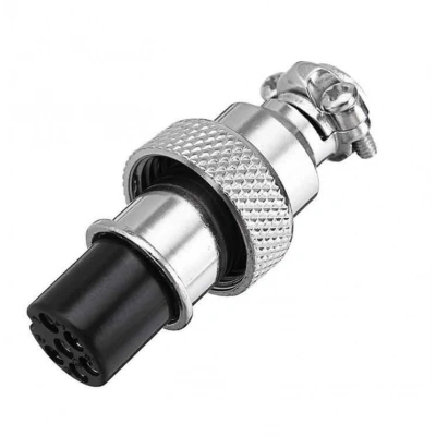 Mike Konnektör 6-Pin 12mm - Dişi