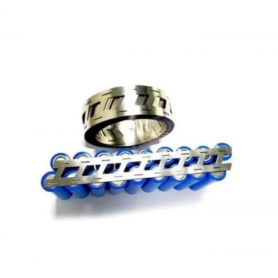 Nikel Şerit - 21700 - 2p - Braketsiz - Çapraz - 0.15 mm Kalınlık - 1 Kg