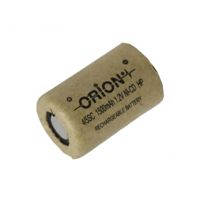 Orion - Şarjlı Pil - Ni-Cd- 1.2v 1500mAh - 4/5 Sc Boy - Başsız - Kağıt