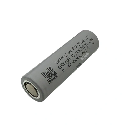 Orion - Şarjlı Pil - Lityum İyon - 3.7v 5000mAh - 21700 Boy - 3c - Başsız