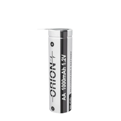 Orion - Şarjlı Pil - Ni-Cd - 1.2v 1000mAh - AA Boy - Puntalı