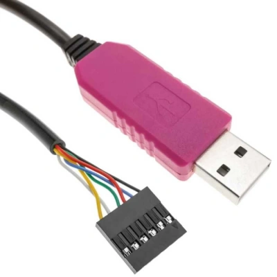 PL2303HXD - 6 Pin USB TTL Seri Dönüştürücü Kablo