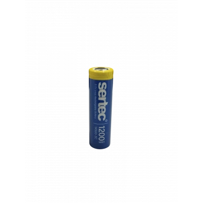 Sertec 14500 3.7 Volt 1200 mAh Lityum İyon Pil