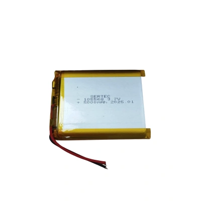 Sertec - Polimer Pil - 105568- 3.7 volt 3000 mAh - Devreli