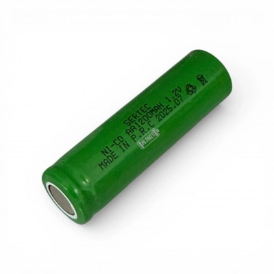 Sertec - Şarjlı Pil - NiMH - 1.2 Volt 2000 mAh - AA Boy - Başsız