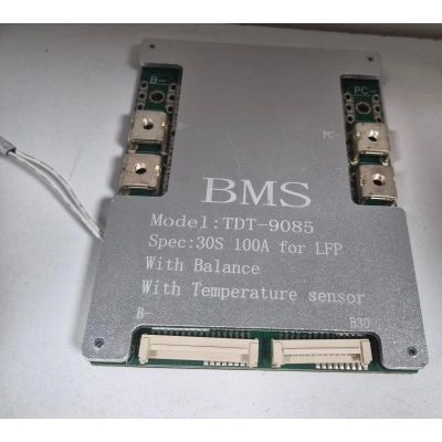 Tdt - Lifepo4 Bms - 30s - 100a - Ntc - Balanslı