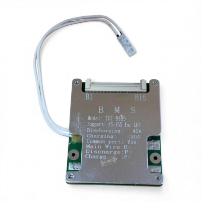 Tdt - Lifepo4 Bms - 4s-16s 40a - Balanslı