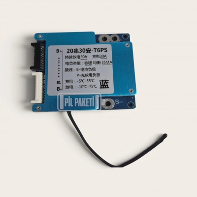 Xr - Li-ion BMS - 20s 30a - Ntc - Balanslı