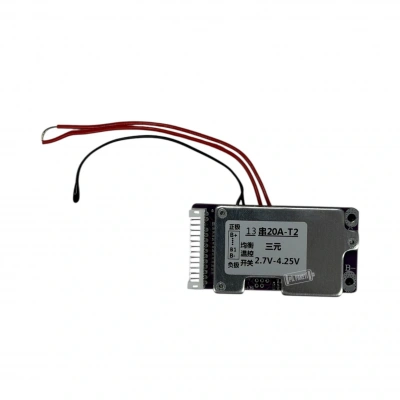 Xr - Lityum İyon Bms - 13s 20a - Balanslı - On-Off - Ntc - Ayrı Port