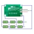 Creatall - 3S 40A Balanslı Lion BMS - Yeşil