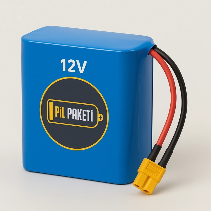 12V 6Ah LiFePO4 Pil Paketi