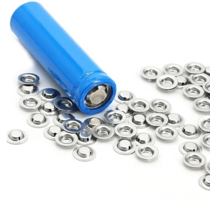 18650 Artı Kutup Başı Metali