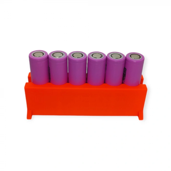 18650 Pil Puntalama Fikstürü - 6 Pilli Model