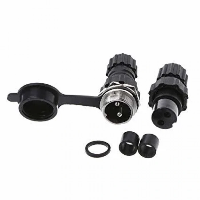 2-Pin Su Geçirmez Mike Konnektör Takım