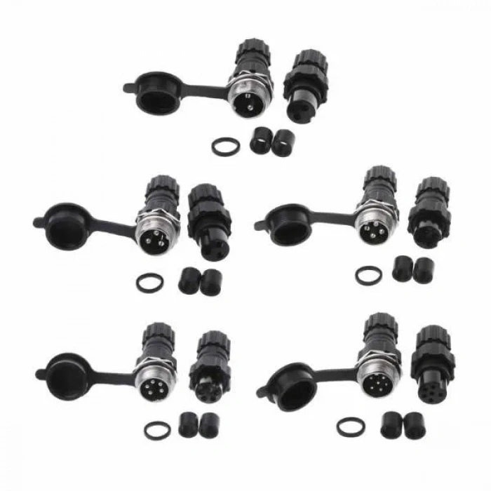 2-Pin Su Geçirmez Mike Konnektör Takım