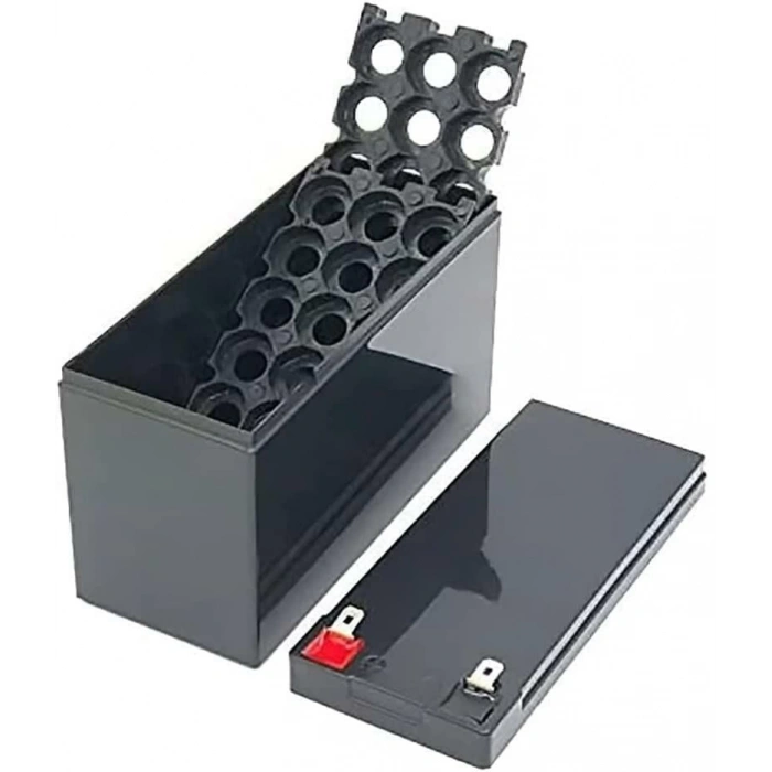 3s 7p Lityum Akü Kutusu - Siyah