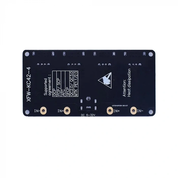 4 Kanallı Hızlı Şarj QC3.0 Regülatör Devresi