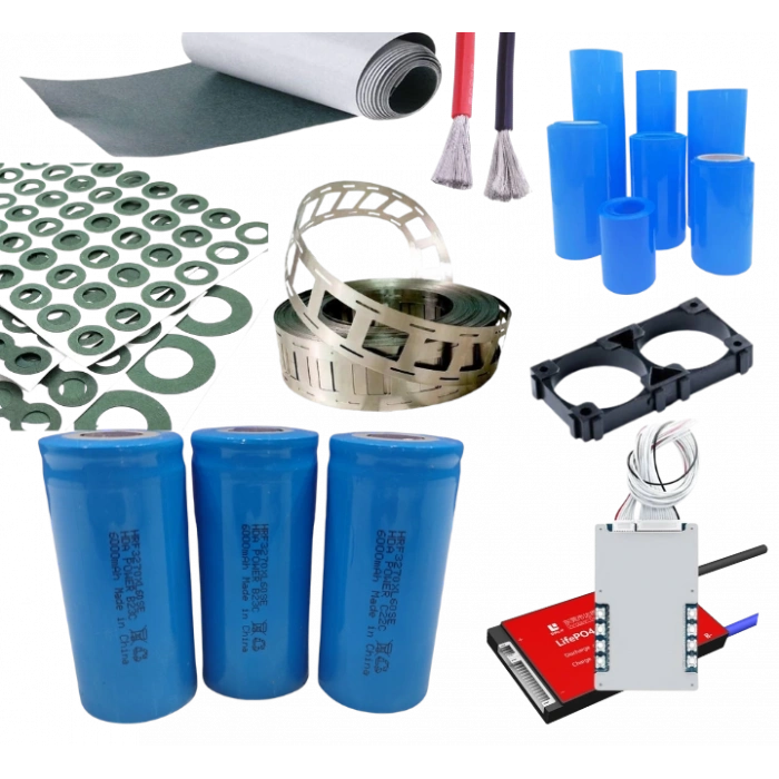 Lifepo4 Pil Paketi - Demonte Kit - 48 Volt 102 Ah