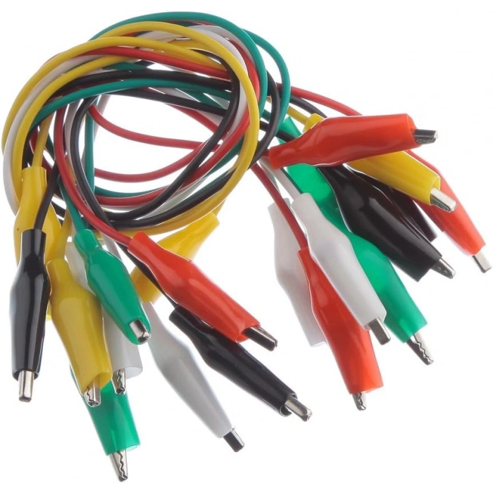 50 cm Kablolu Krokodil Seti - 10 Adet