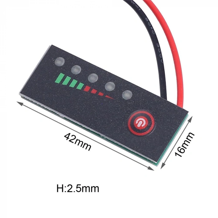 5S (21V) Lityum Batarya LED Seviye Kontrol Göstergesi