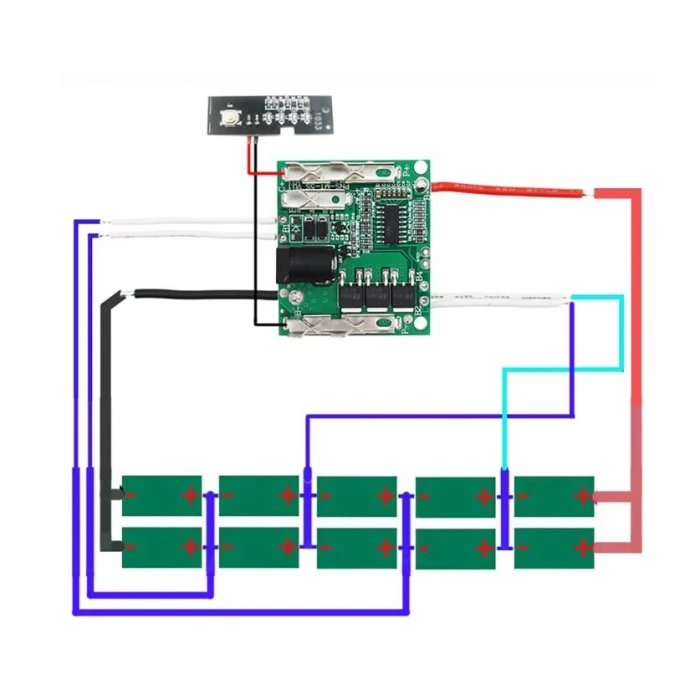 5s Matkap Batarya Kutusu Seti - 10 Pilli