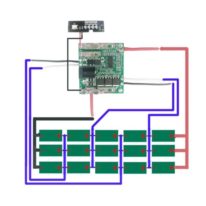 5s Matkap Batarya Kutusu Seti - 15 Pilli