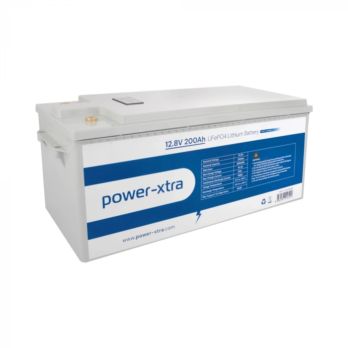 Power-Xtra - 25.6V 100Ah LiFePO4 Lityum Akü - Ekranlı