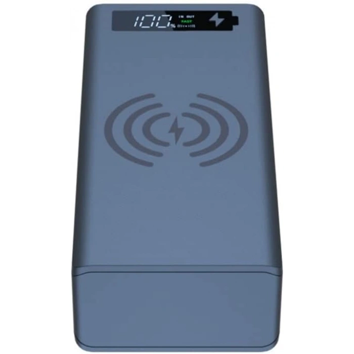 18650 Powerbank Kutusu - 16 Pil Kapasiteli - Kablosuz Şarj