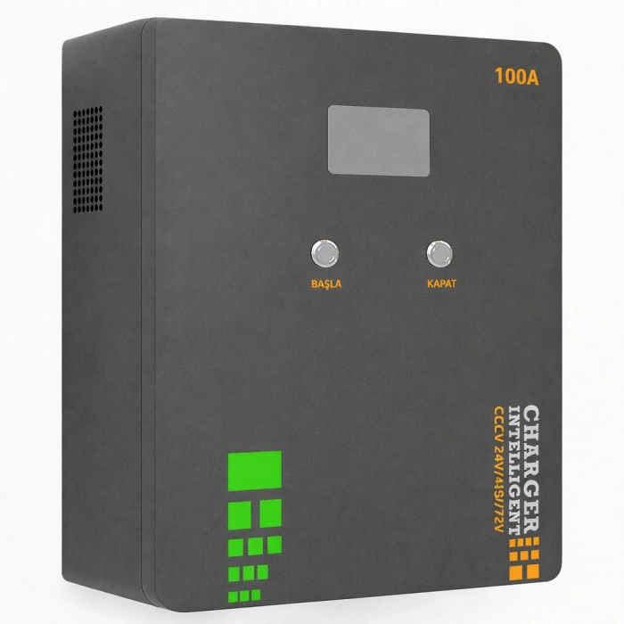 Persino -Forklift Sarj Cihazi - LiFePO4 - 24V/48V/72V/100V max 100A 10kW - Rema 320 Soket