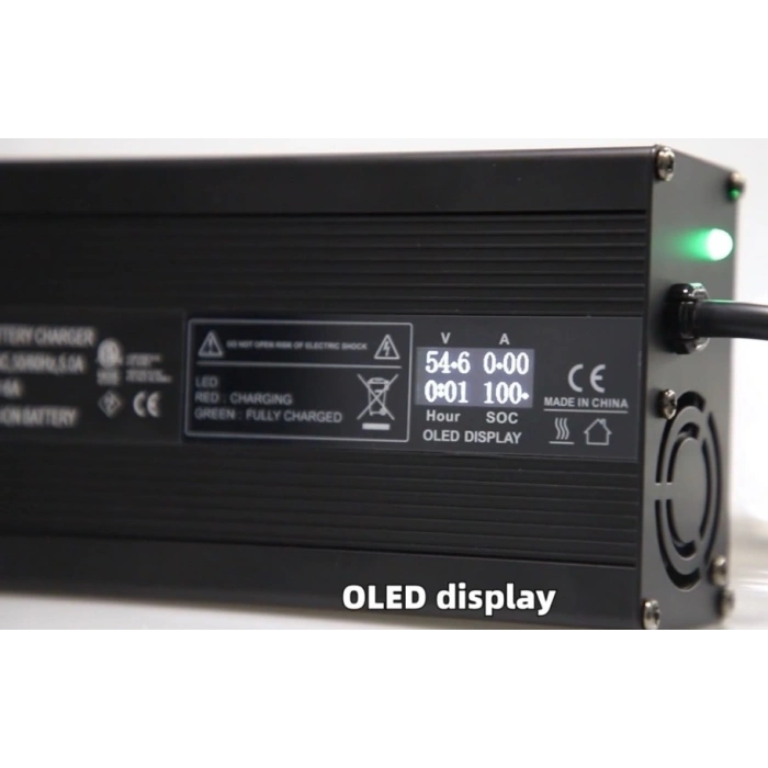 XieTong - Şarj Cihazı - VRLA - 72V 7A- Ekranlı - Metal Kasa - C13 Soket