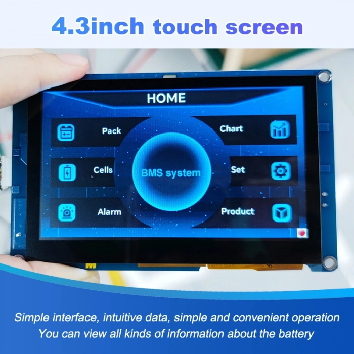 TDT - 4.3 İnç Dokunmatik Renkli Ekran