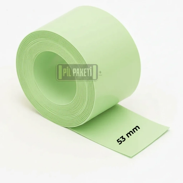 Batarya Yalıtım Makaronu - 53 mm - Yeşil