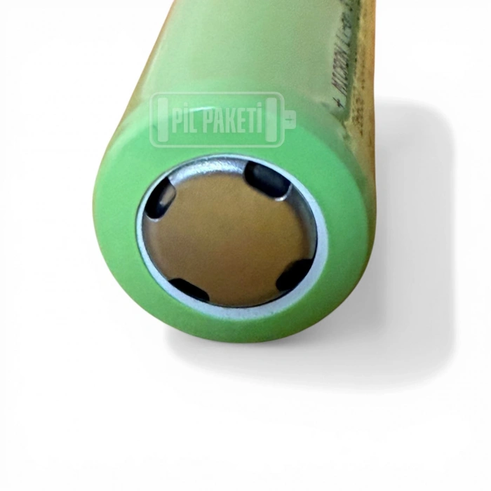 Micron - Lityum İyon Pil - 26650 Boy - 3.7 Volt - 5000 mAh - 1c - Başlı