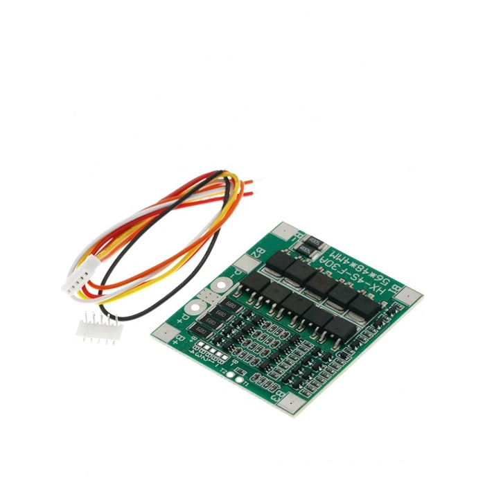 HXYP - 4S 30A Li-ion BMS Balanslı - Yeşil