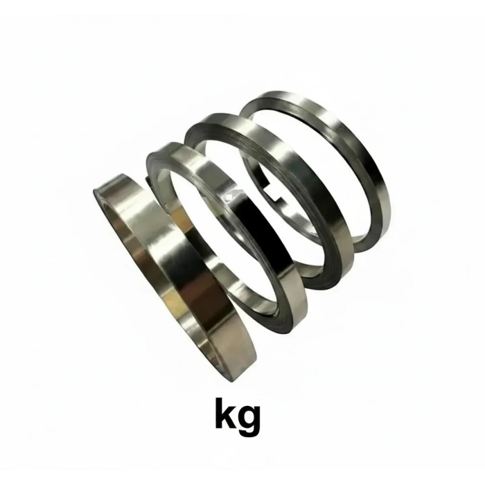 Nikel Şerit - 1p - 0.10 mm Kalınlık - 5 mm Genişlik - 1 Kg