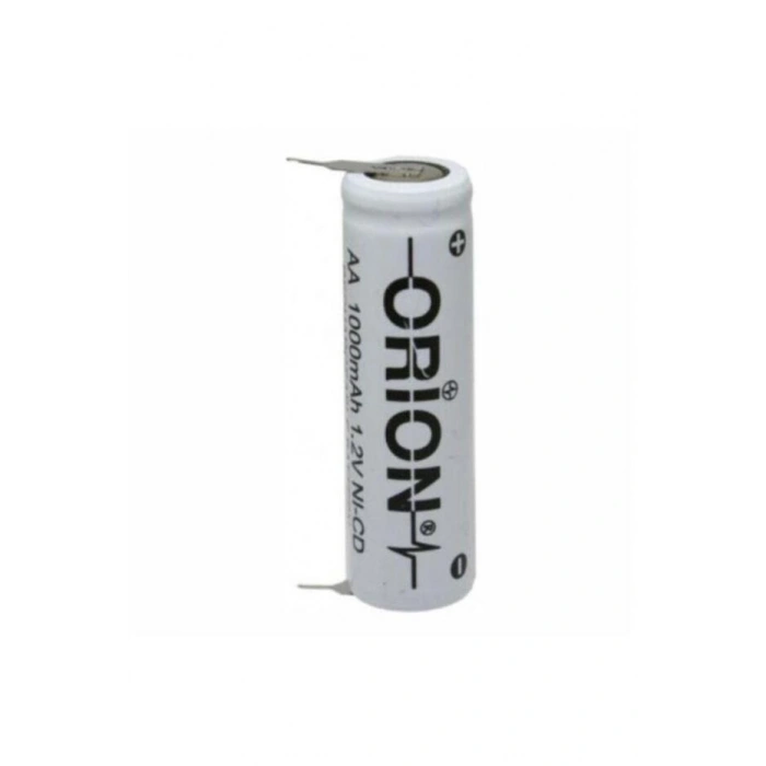 Orion - Şarjlı Pil - Ni-Cd - 1.2v 1000mAh - AA Boy - Puntalı