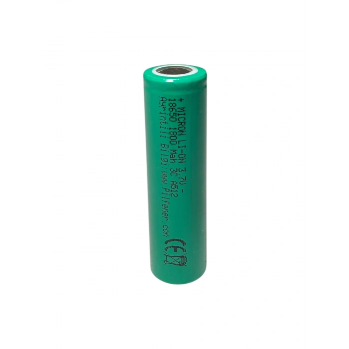Micron - 18650 Boy - 3.7 Volt 1800 mAh 3C Li-ion Şarjlı Pil