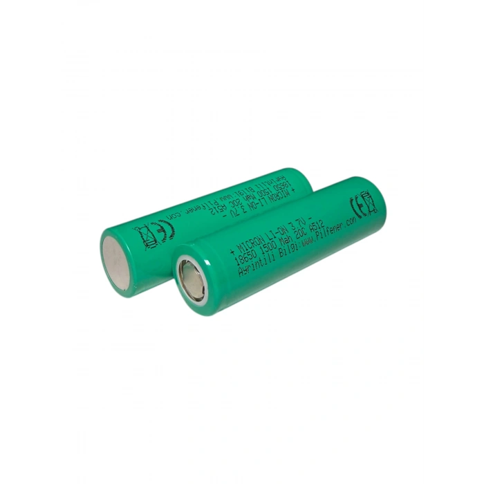 Micron - 18650 Boy - 3.7 Volt 1500 mAh 20C Li-ion Şarjlı Pil