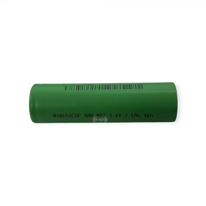 BAK - N18650COP - 3.6V 2400 mAh - Li-ion Pi
